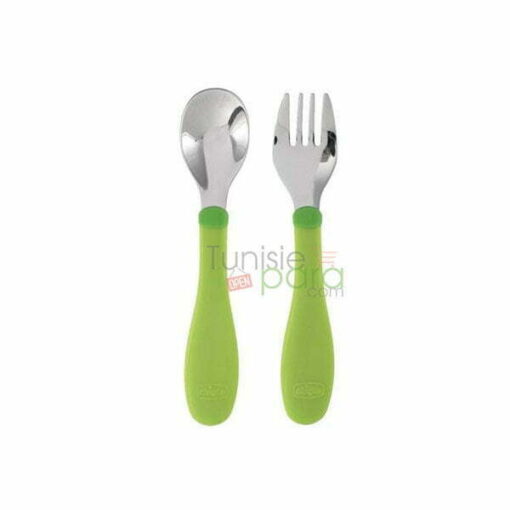 CHICCO Set inox, 18m+, vert