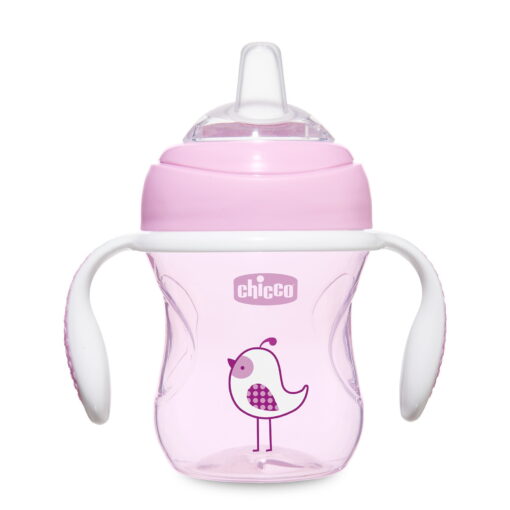 Chicco tasse transition cup 4m+ GIRL 200ml