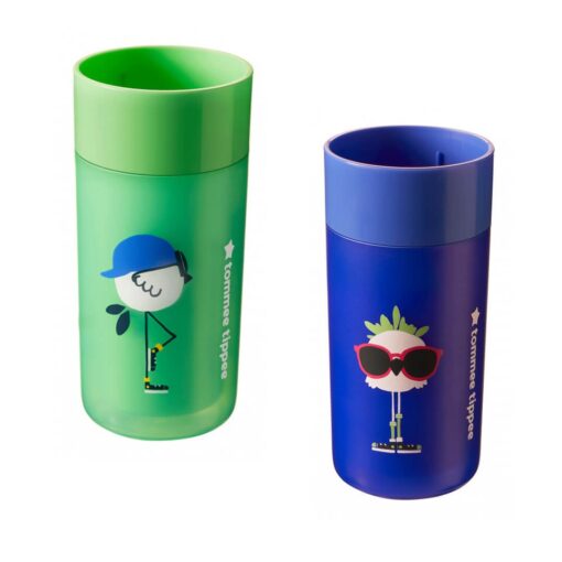 Tommee Tippee coup  Easiflow Tumbler  360 Gobelet Bleu/Vert  12 M+  250 ml