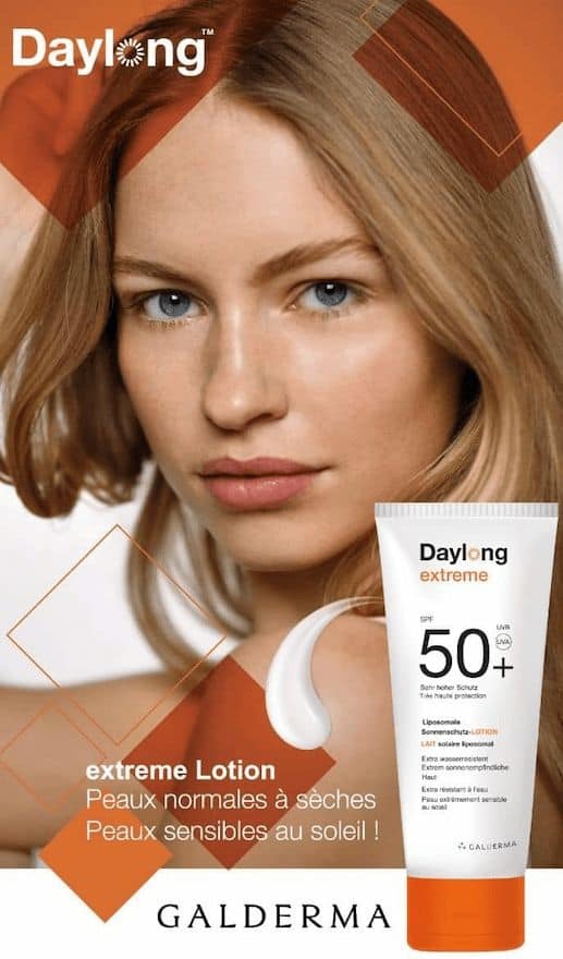 crème Solaire DAYLONG Lotion SPF50+