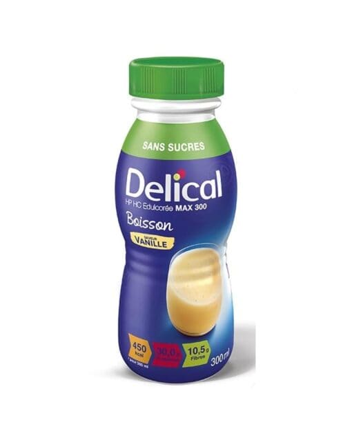 delical boisson sans sucre Vanille 200ml