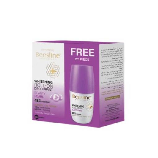 PACK beesline 2 roll-on deo beauty pearl 4en1 50ml*2