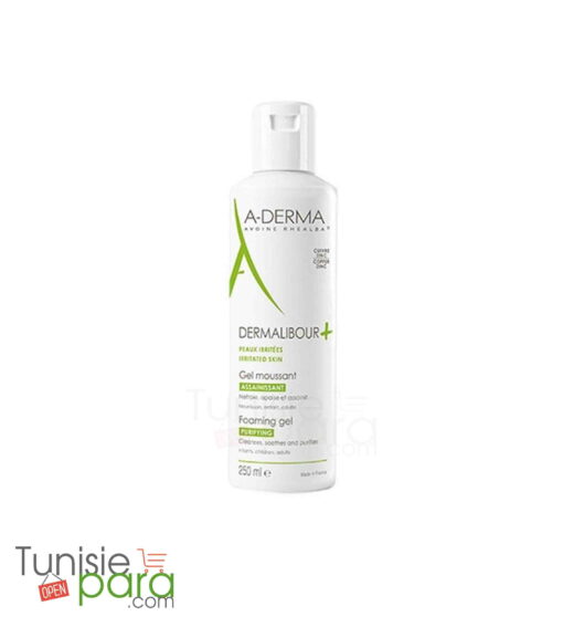 A-DERMA DERMALIBOUR+ GEL MOUSSANT, 250ml