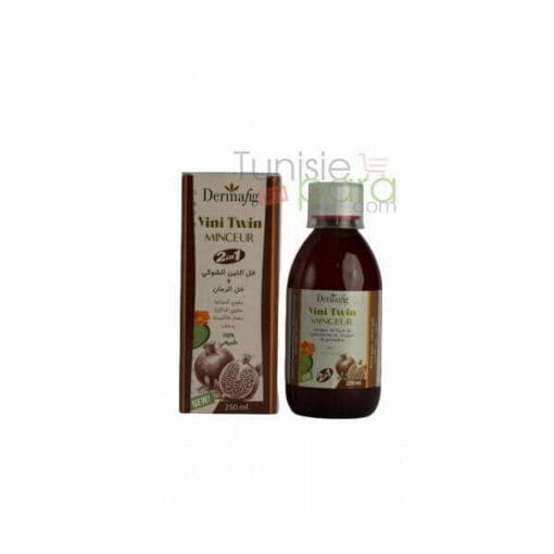 Dermafig vini twin minceur 2 en 1 vinaigre figue de barbarie &vinaigre de grenadine 250ml