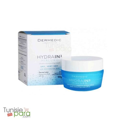 Dermedic Hydrain 3 crème riche hydratante profondément jour SPF15 50ml