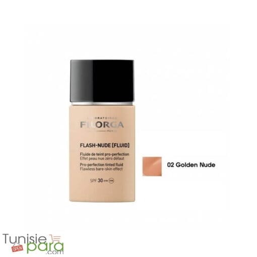 FILORGA FLASH-NUDE FLUID TEINT MAQUILLAGE PRO PERFECTION SPF30 (02 GOLDEN) 30ML