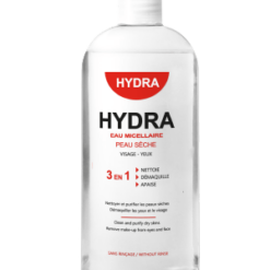 hydra eau micellaire peau séche 250ml