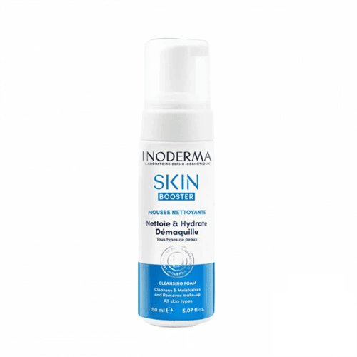Inoderma skin booster mousse nettoyante 150ml