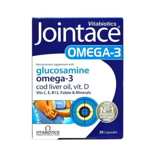 Jointace glucosamine et Omega-3 boite de 30 gélules