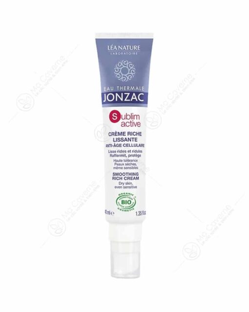 JONZAC Sulimactive crème riche lissante Anti-âge 40ml – Image 2