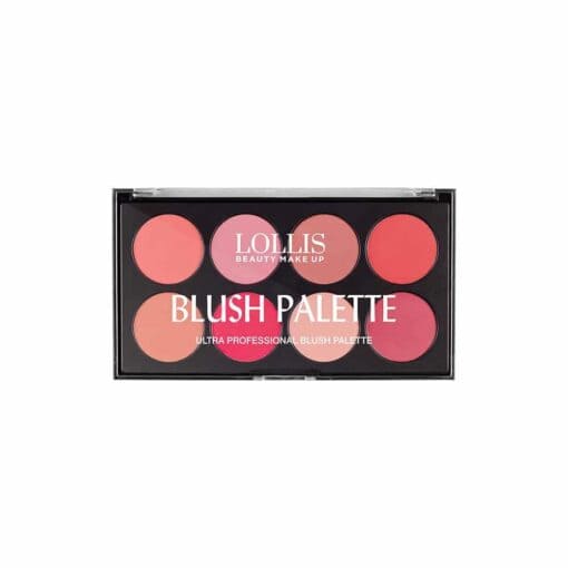 LOLLIS Ultra Professional Palette Blush 8 Couleurs 01