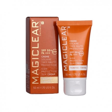 MAGICLEAR crème solaire spf50+ teinte 50ml