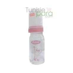 Milva Biberon en verre 125ml rose