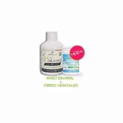 young health pack minci drainol 450ml+ fibre végétales 60 gelules
