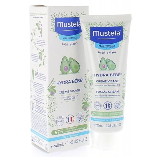 Mustela hydra bebe creme visage 40 ml