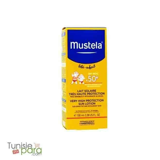 MUSTELA Lait solaire très haute protection spf50 100 ml – Image 3