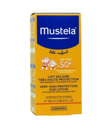 MUSTELA Lait solaire très haute protection spf50 100 ml – Image 2