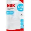 nuk tetine 2A first choice MOYEN 'M'