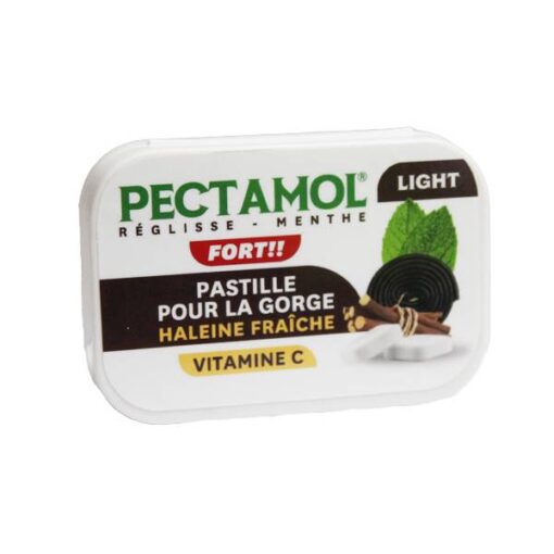 Pectamol Fort Réglisse Menthe Light B/30