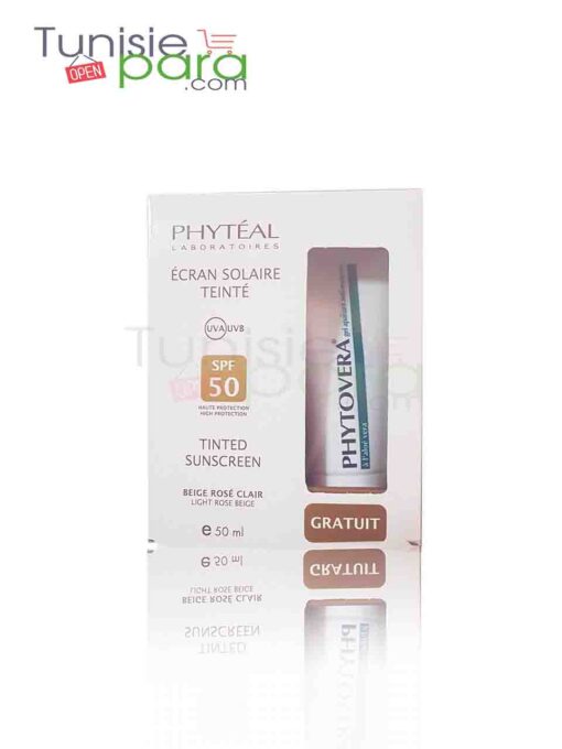 PHYTÉAL ÉCRAN TEINTÉ beige rosé spf50+ 50ml – Image 2