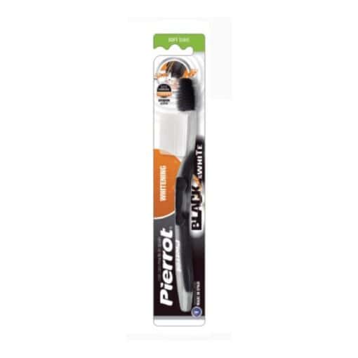 pierrot brosse a dent black au charbon