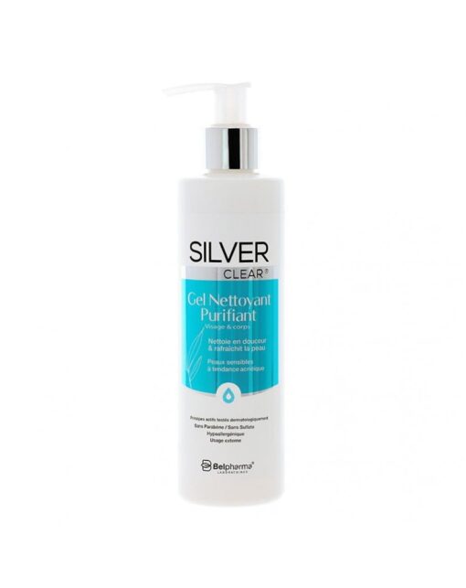 Silver Clear Gel Nettoyant Purifiant Visage et Corps