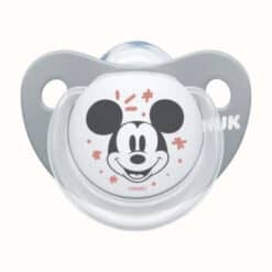 NUK suc mickey en boite boy-gris 0-6m