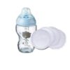 tommee tippee biberon closer to nature en verre 250ml ours bleu + coussinets d'allaitement offert