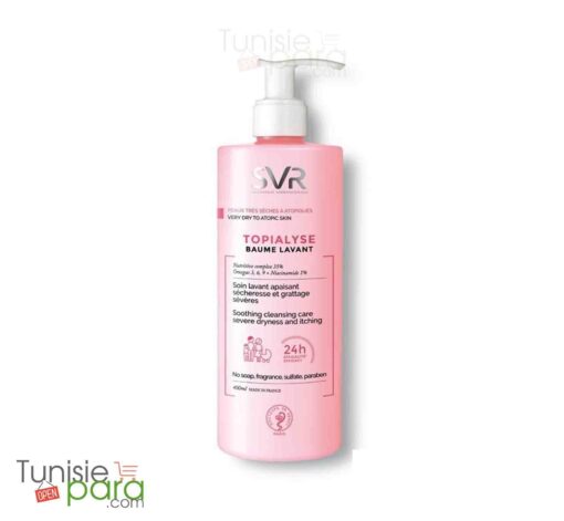 SVR TOPIALYSE baume lavant visage et corps 400ml