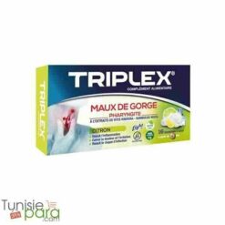 triplex maux de gorge citron