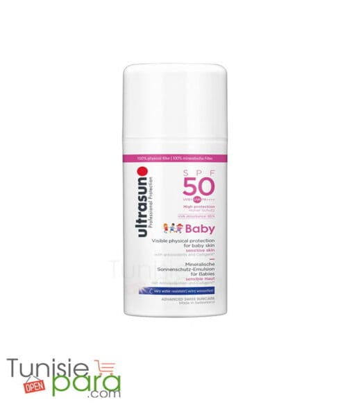 Ultrasun baby Ecran Solaire SPF 50+ 50ML