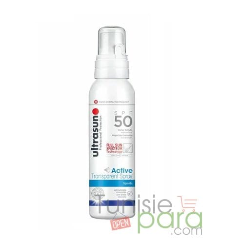 ULTRASUN Aktive Transparent spray Sports spf 50 150ml