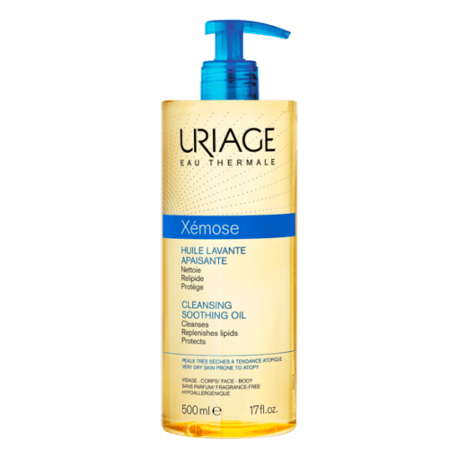 URIAGE XEMOSE huile lavante apaisante peaux très sèches a tendance a topique 500 ml