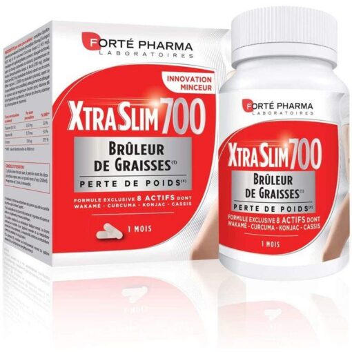 Forte Pharma Xtra slim 700- Bruleur de Graisse - Perte de poids - Grand Format 1 Mois