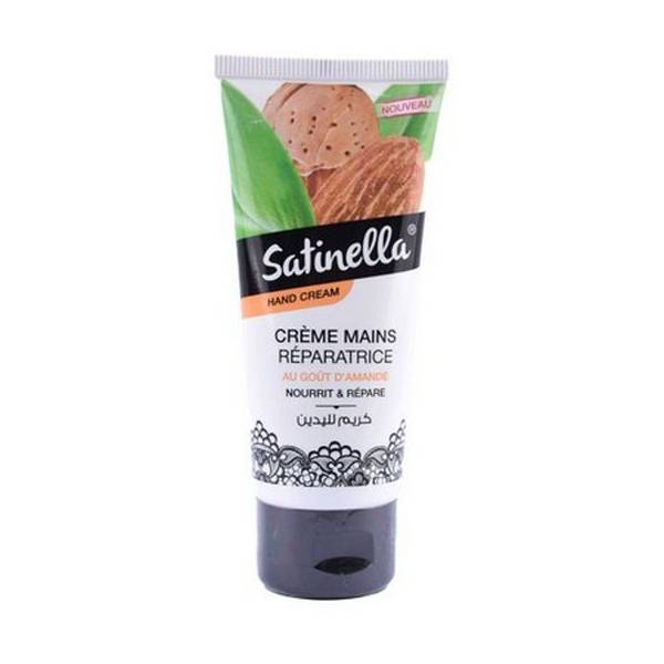 Satinella crème mains réparatrice amande 100ml