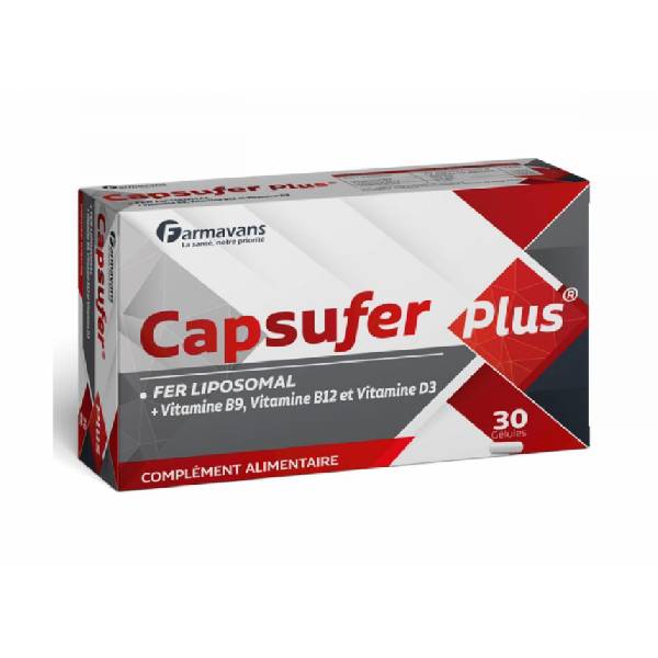 Farmavans capsufer PLUS 30 gélules