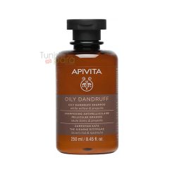 Apivita Shampoing Antipelliculaire – Pellicules Grasses 250ml