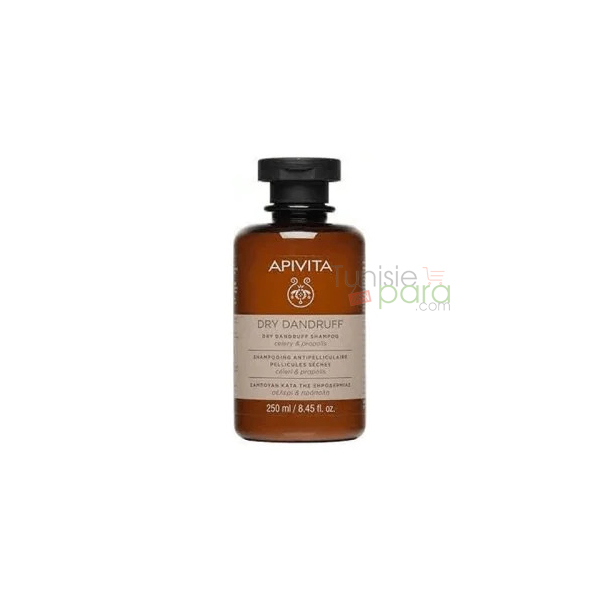 Apivita Shampooing Anti Pelliculaire, Pellicules Seches 250ml
