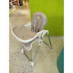 Chaise Haute Bebe Bianco Nania Taupe
