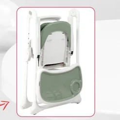 CHAISE HAUTE PRIMA BÉBÉ PICCOLA GRIS