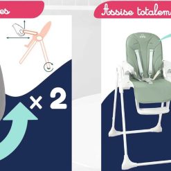 Chaise Haute Prima Bébé Piccola Rouge La chaise haute PICCOLA MULTI-POSITION peut être utilisée comme chaise bébé à la table à manger et chaise haute bébé évolutive : choisissez la position la plus appropriée pour que votre bébé soit confort et relax. Caractéristiques:  A partir de 6 mois jusqu’à 3ans. Facilement ajustable avec : 3 positions pour le dossier inclinable. 3 pour le repose pieds. 6 hauteurs différentes pour le siège. Facile à Ranger et à Déplacer – Grâce a ses 2 roues arrières, elle se déplace en toute simplicité, une fois utilisée, pliez-la et rangez la chaise haute, sa structure ultra compacte est conçue pour optimiser votre espace. Nettoyage Eclair : équipée d’une tablette avec un plateau en plastique clipsable et d’un coussin déhoussable pour tout laver en 1 clin d’œil.