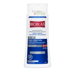 Bioblas Shampoing Zinc + Menthol Anti Pelliculaire 360ml
