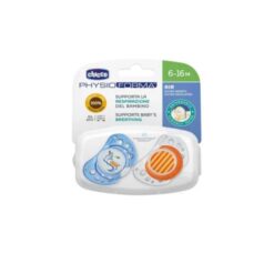 Chicco Physio Air Sucette 2 Pièces bleu 6-16 M