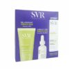 SVR Pack Sebiaclear gel moussant 200ml + Sebiaclear ampoule AZ + Sebiaclear crème SPF50+ Offert