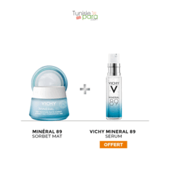 Vichy Minéral 89 Sorbet Mat Hydratation 72h 50ml + Minéral 89 Booster Sérum 10ml Offert