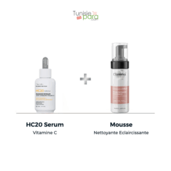 clarenia pack serum HC20 & mousse luminance