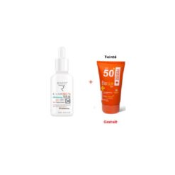 Roncey duo Clairskin Serum + Biosun creme solaire teinté offerte