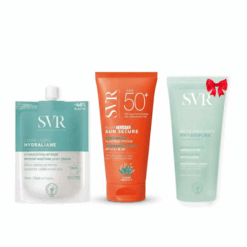 SVR Pack Sun secure blur Teinté SPF50+ Hydraliane légère + Physiopure gelée moussant 200ml GRATUIT