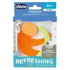 Chicco Anneau de Dentition +4m Fresh Relax Singe orange