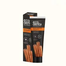 Ecodenta dentifrice Blanchissant a la cannelle 100ml